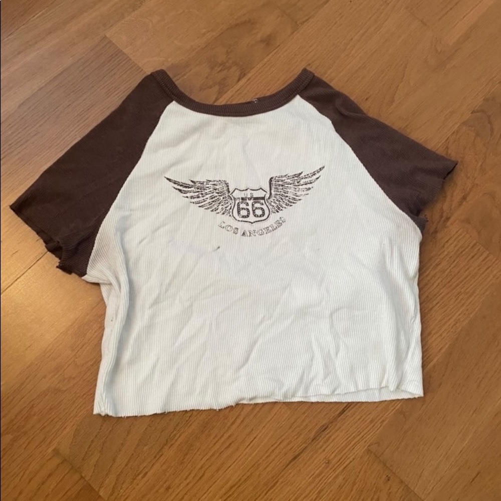 Garage crop top